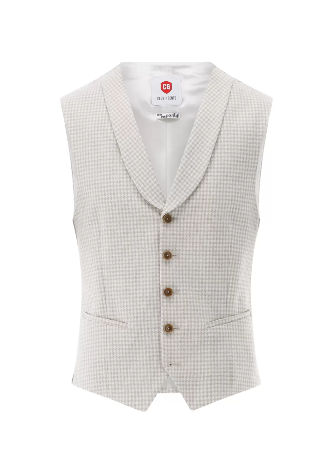 Men Club of Gents Cotton-Linen Waistcoat Cg Paddy