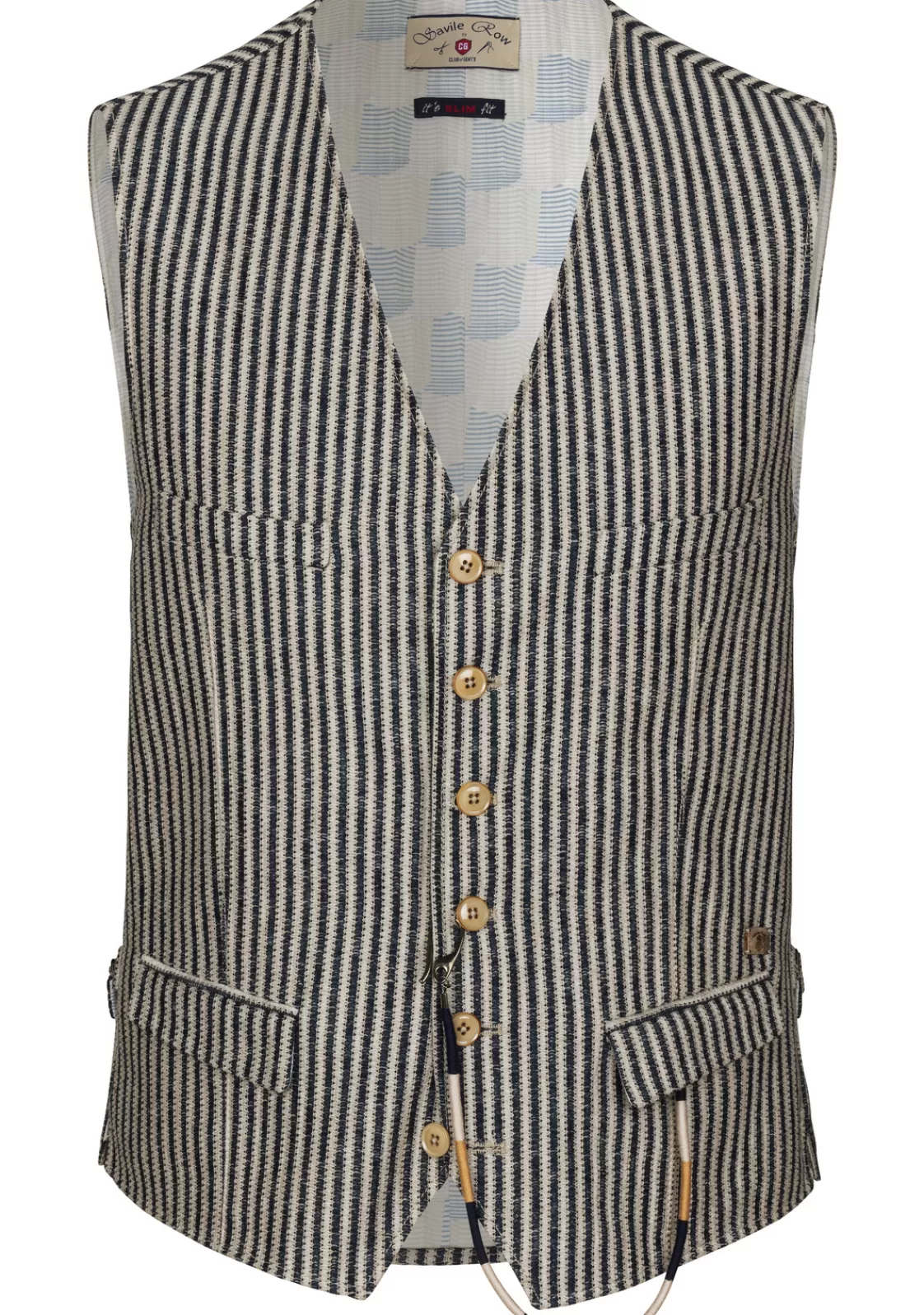 Men Club of Gents Linen-Cotton Vest Cg Mason