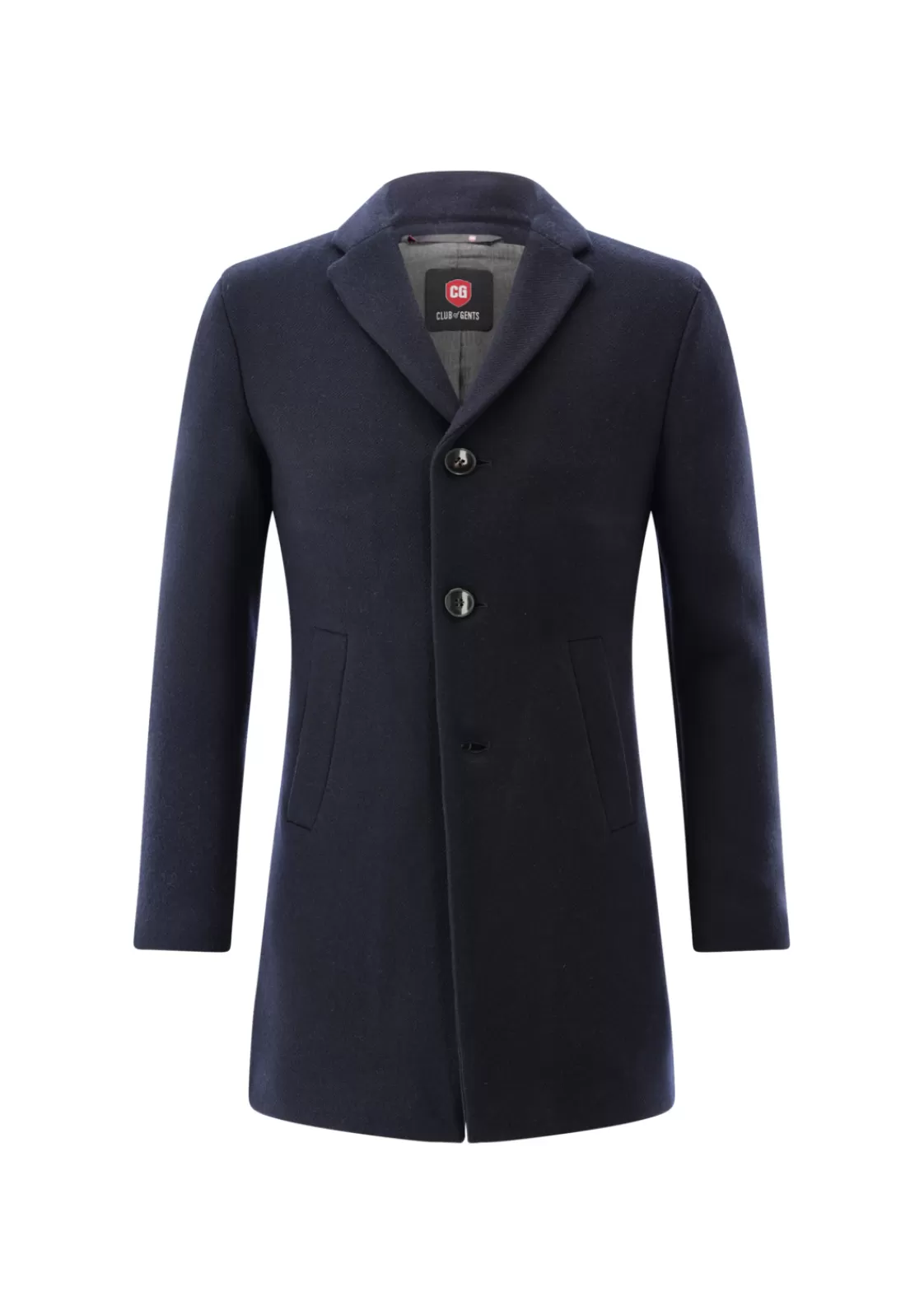 Men Club of Gents Wool Mix Coat Cg Malcot